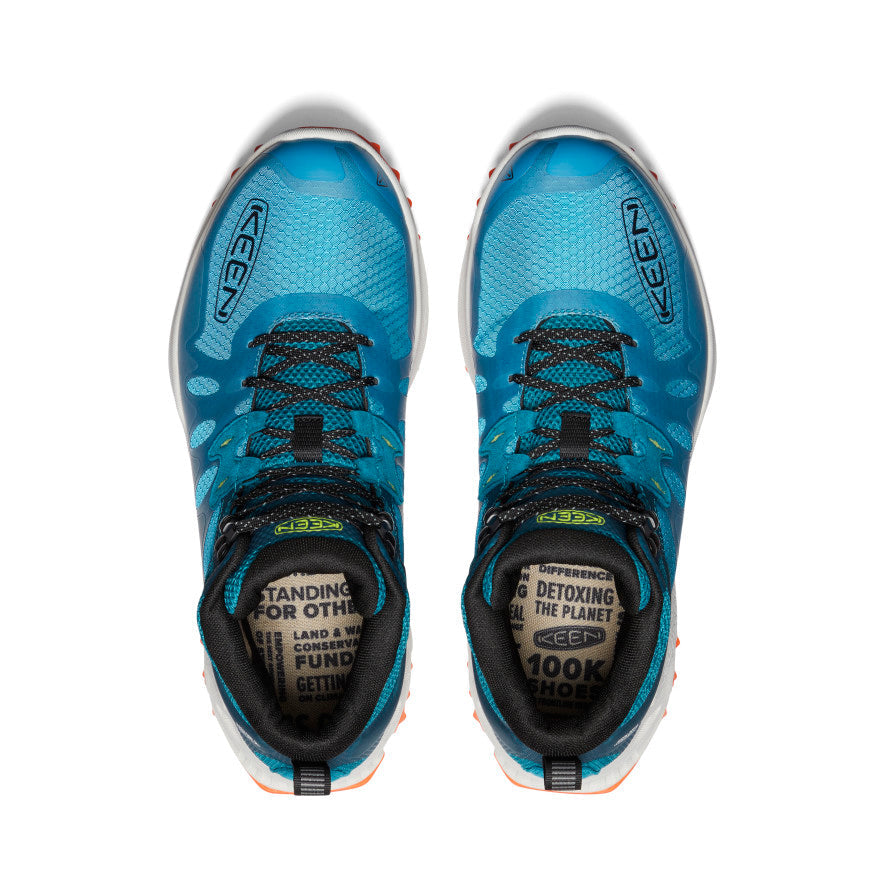 Men's Zionic Mid Waterproof Fjord Blue Evening Primrose