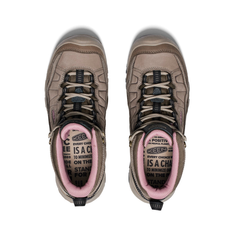Women's Targhee IV Mid Waterproof Brindle Nostalgia Rose