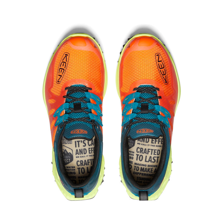 Men's Zionic Low Waterproof Scarlet Ibis Deep Lagoon