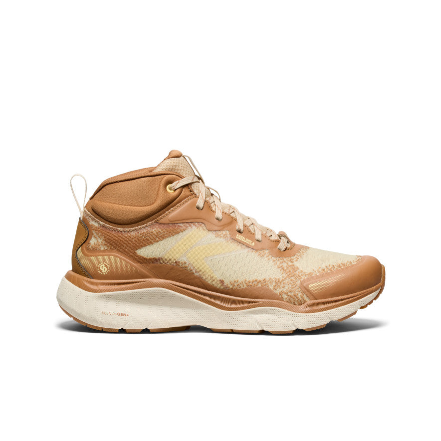 Women's Leiki Mid Waterproof Hiking Boot Safari Chipmunk – KEEN