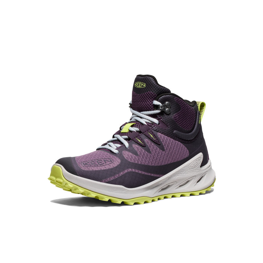 Women's Zionic Waterproof Black Plum Daiquiri Green – KEEN Footwear