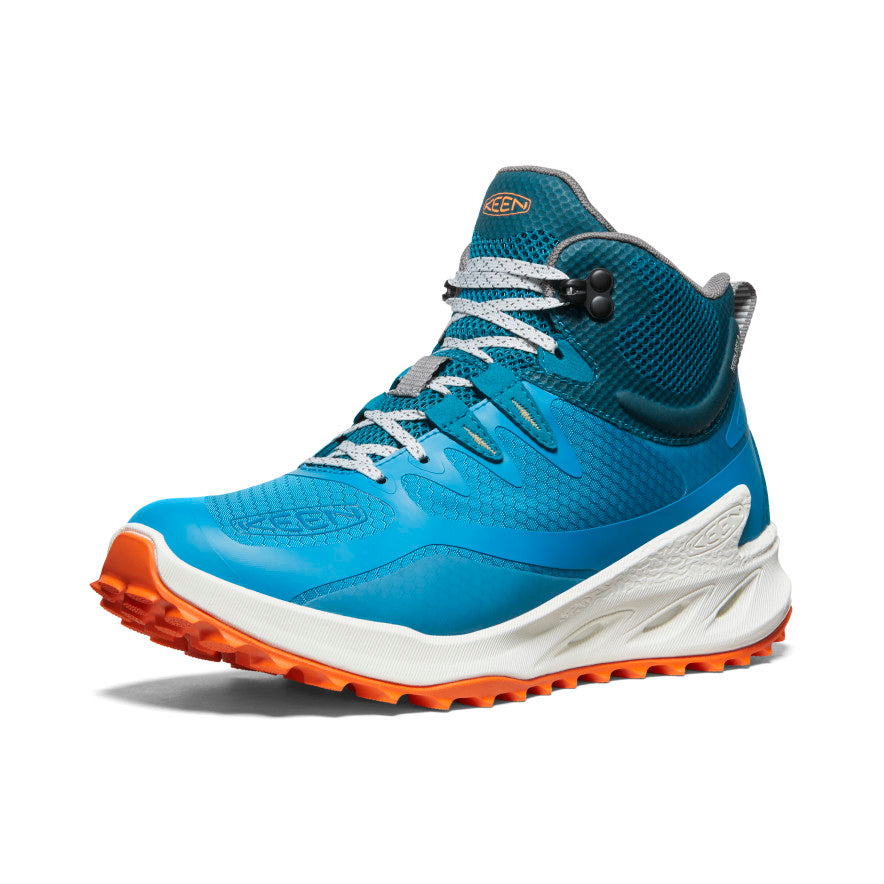 Women's Zionic Mid Waterproof Fjord Blue Tangerine