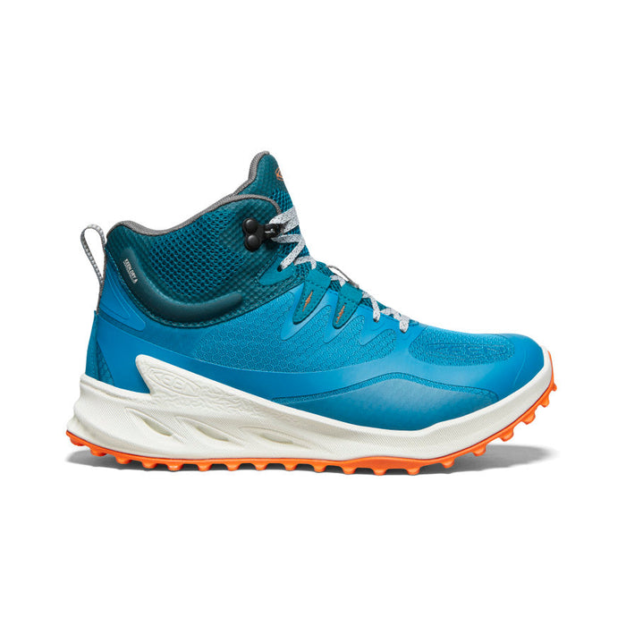 Women's Zionic Mid Waterproof Fjord Blue Tangerine