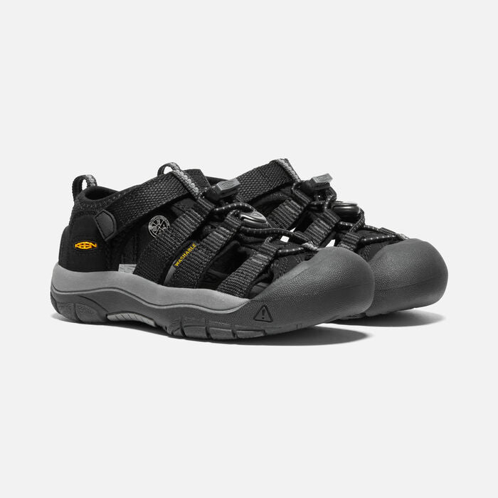 Little Kid's Newport H2 Black Keen Yellow