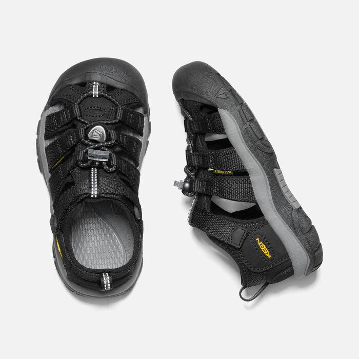Little Kid's Newport H2 Black Keen Yellow
