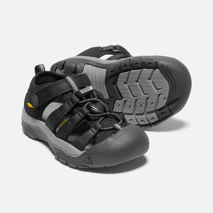 Little Kid's Newport H2 Black Keen Yellow