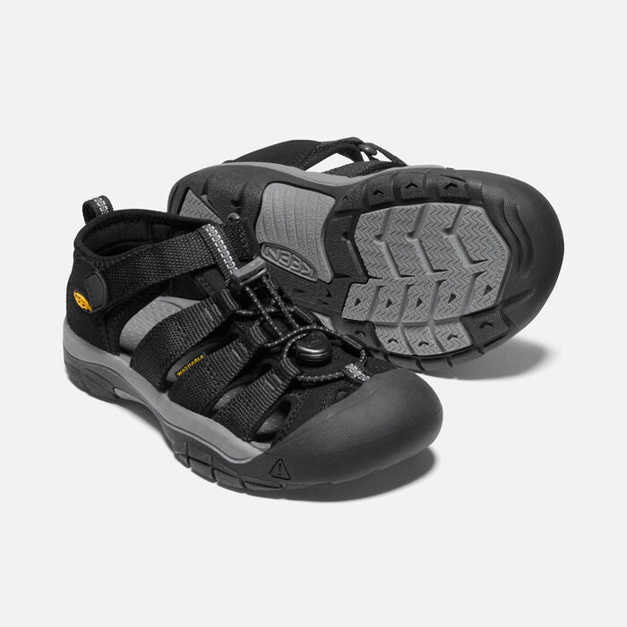 Big Kid's Newport H2 Black Keen Yellow