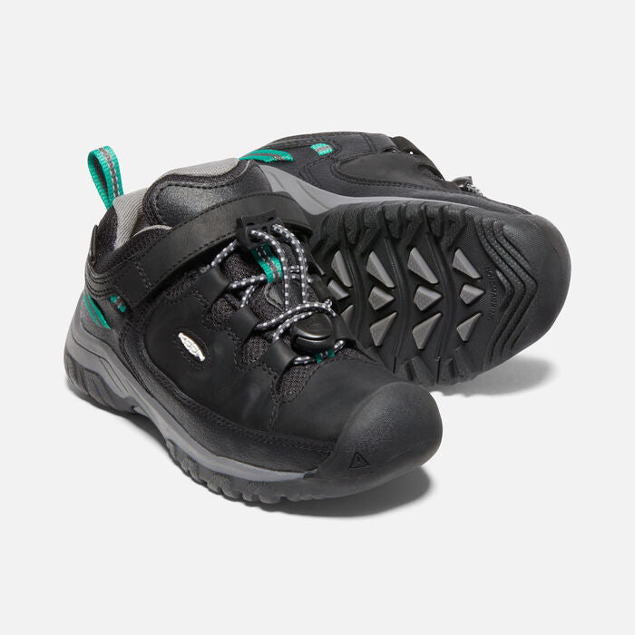 Little Kid's Targhee Low Waterproof Black Star White