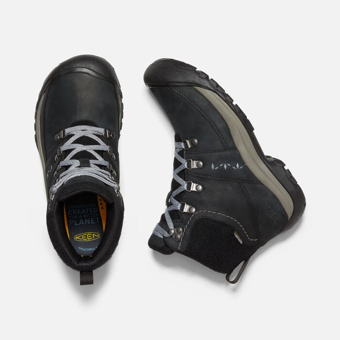 Women's Kaci Iii Winter Mid Waterproof Black Steel Grey