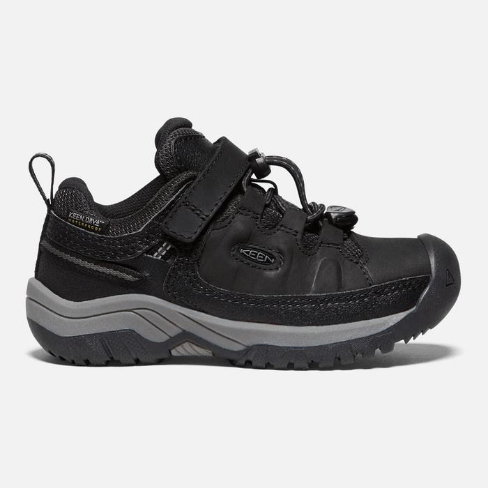Little Kid's Targhee Low Waterproof Black Steel Grey