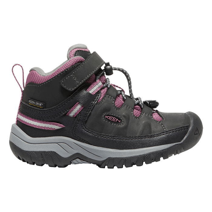 Little Kid's Targhee Mid Waterproof Raven Tulipwood