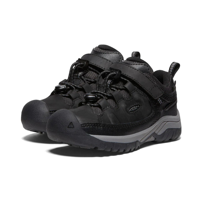 Little Kid's Targhee Low Waterproof Black Steel Grey