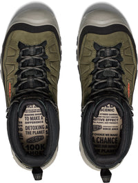 Men's Targhee IV Mid Waterproof Dark Olive Gold Flame
