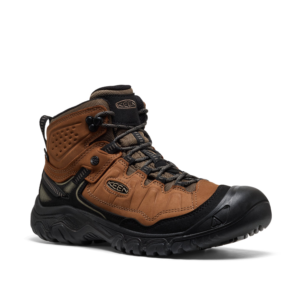 Bison Shoes Riding Men's Targhee IV Waterproof Hiking Boot Bison Black – KEEN Footwear