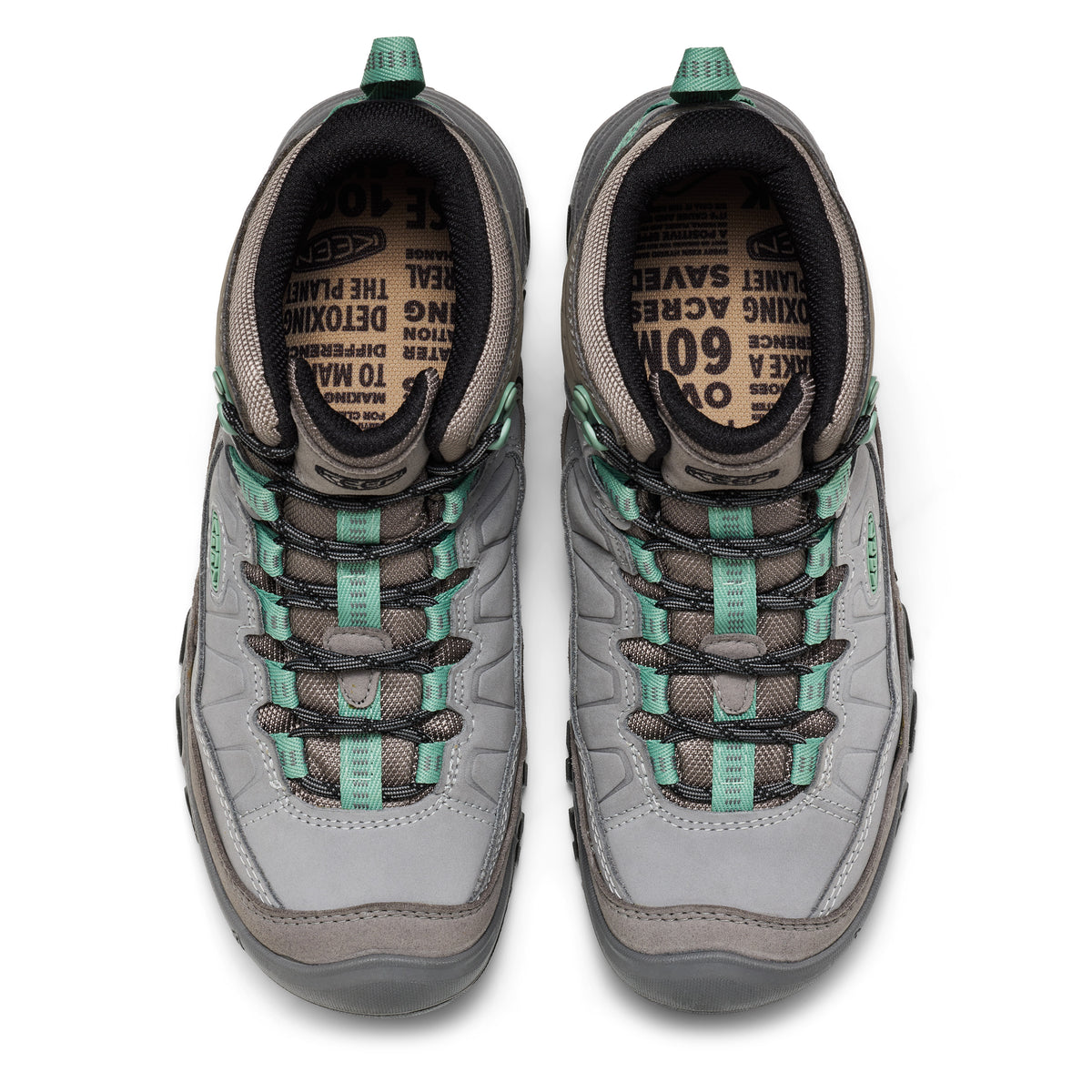 Women's Targhee IV Waterproof Hiking Boot Alloy Granite Green