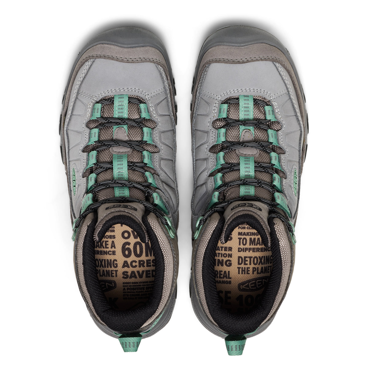 Women's Targhee IV Waterproof Hiking Boot Alloy Granite Green