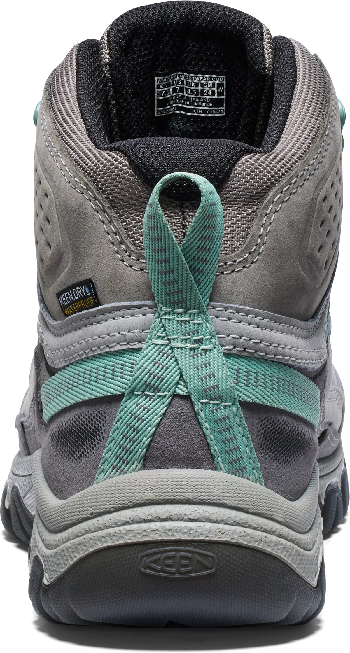 Women's Targhee IV Waterproof Hiking Boot Alloy Granite Green