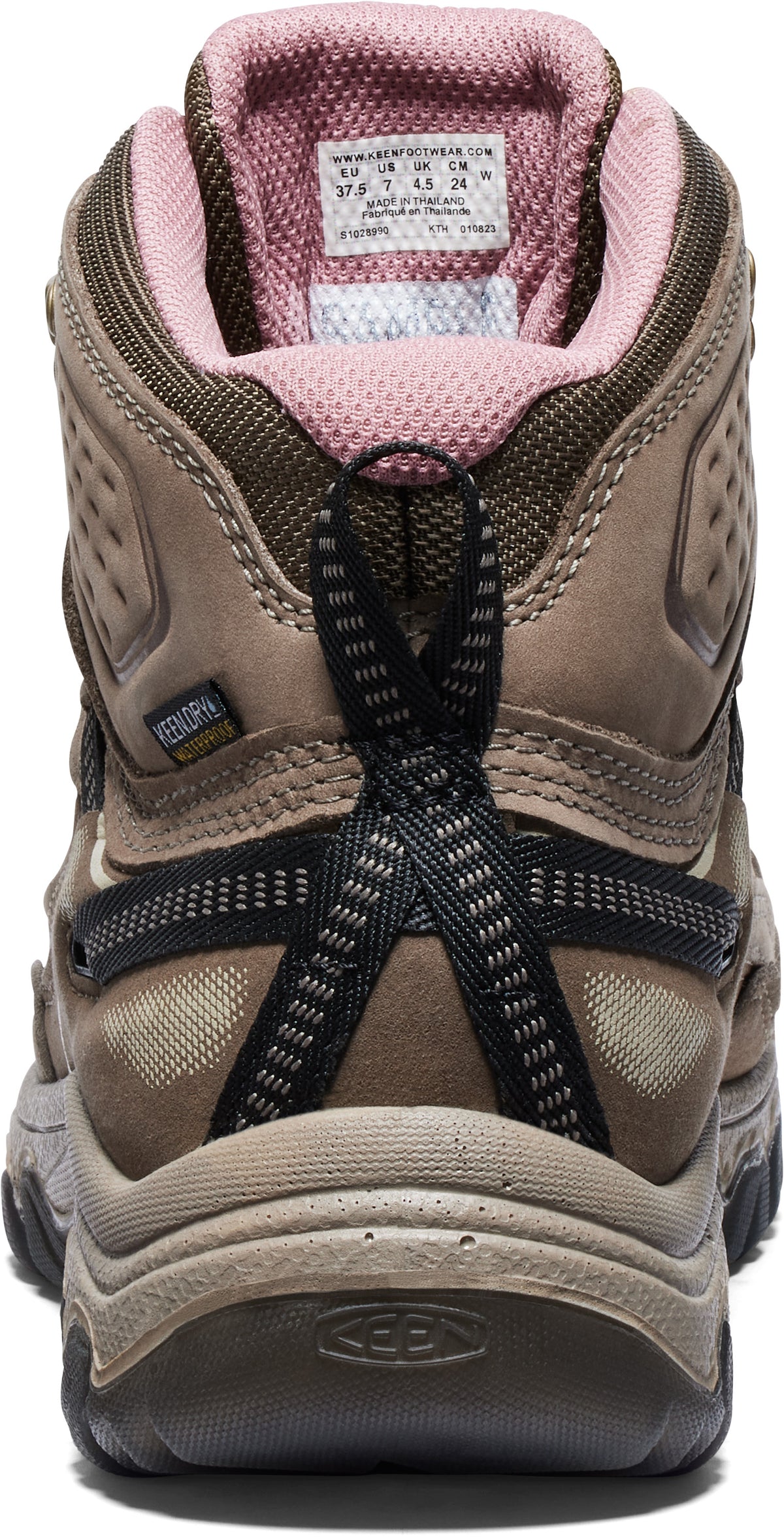 Women's Targhee IV Waterproof Hiking Boot Brindle Nostalgia Rose