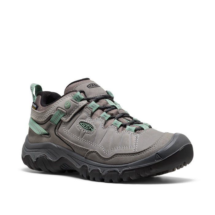 Women's Targhee IV Waterproof Hiking Shoe Alloy Granite Green