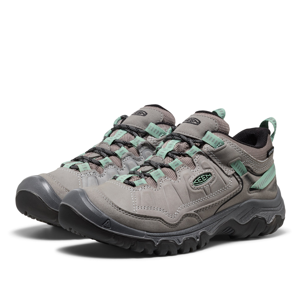 Women's Targhee IV Waterproof Hiking Shoe Alloy Granite Green