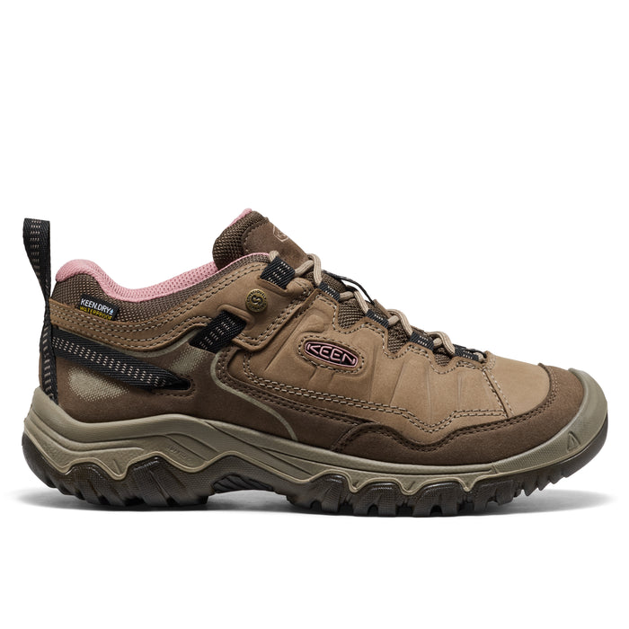 Women's Targhee IV Waterproof Hiking Shoe Brindle Nostalgia Rose