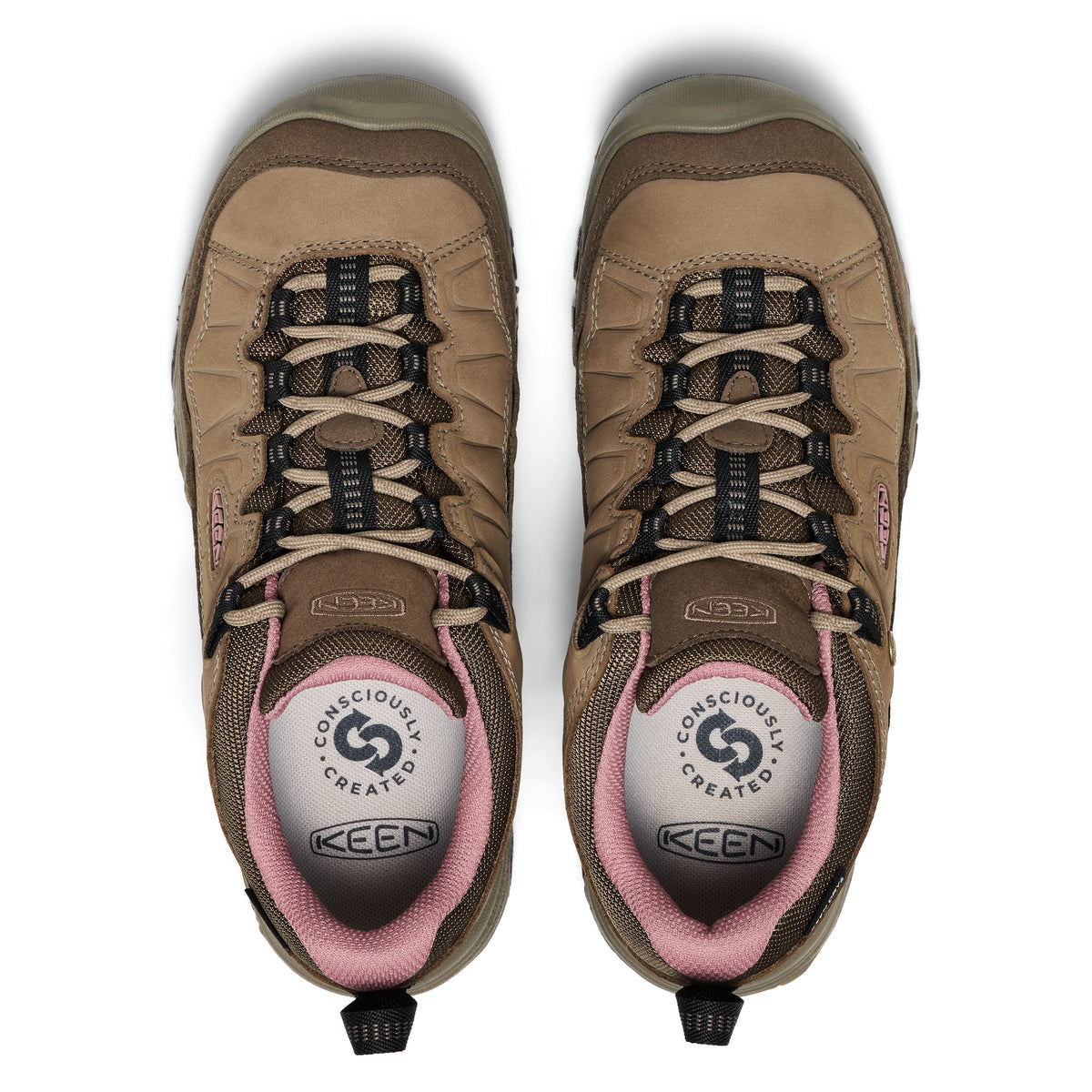 Women's Targhee IV Waterproof Hiking Shoe Brindle Nostalgia Rose