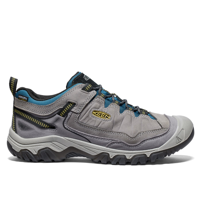 Men's Targhee IV Waterproof Hiking Shoe Steel Grey Antique Moss