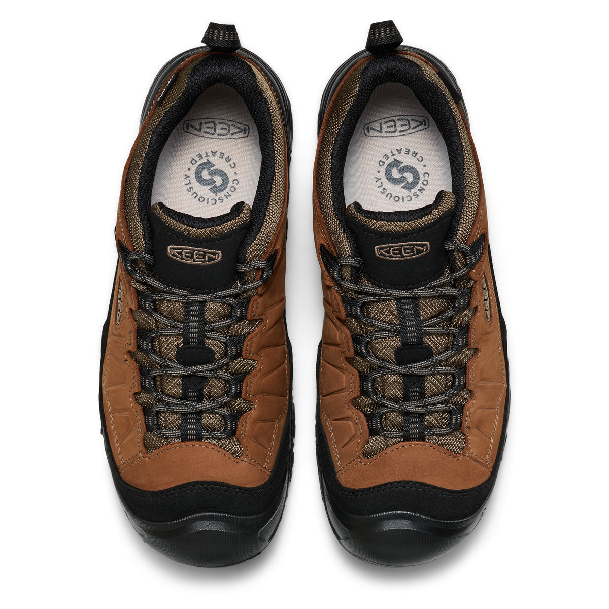 Men's Targhee IV Waterproof Hiking Shoe Bison Black