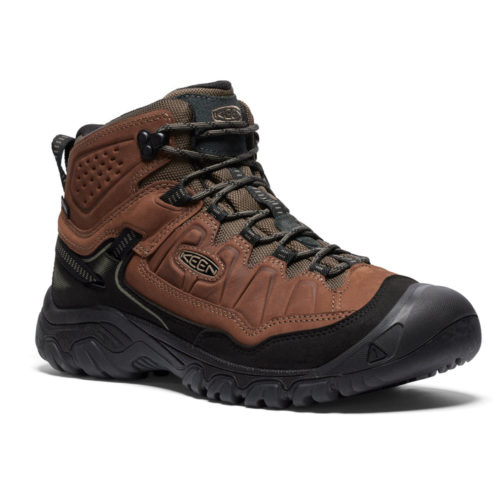Men's Targhee IV Waterproof Hiking Boot Wide Bison Black