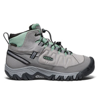 Big Kid's Targhee IV Mid Waterproof Alloy Granite Green