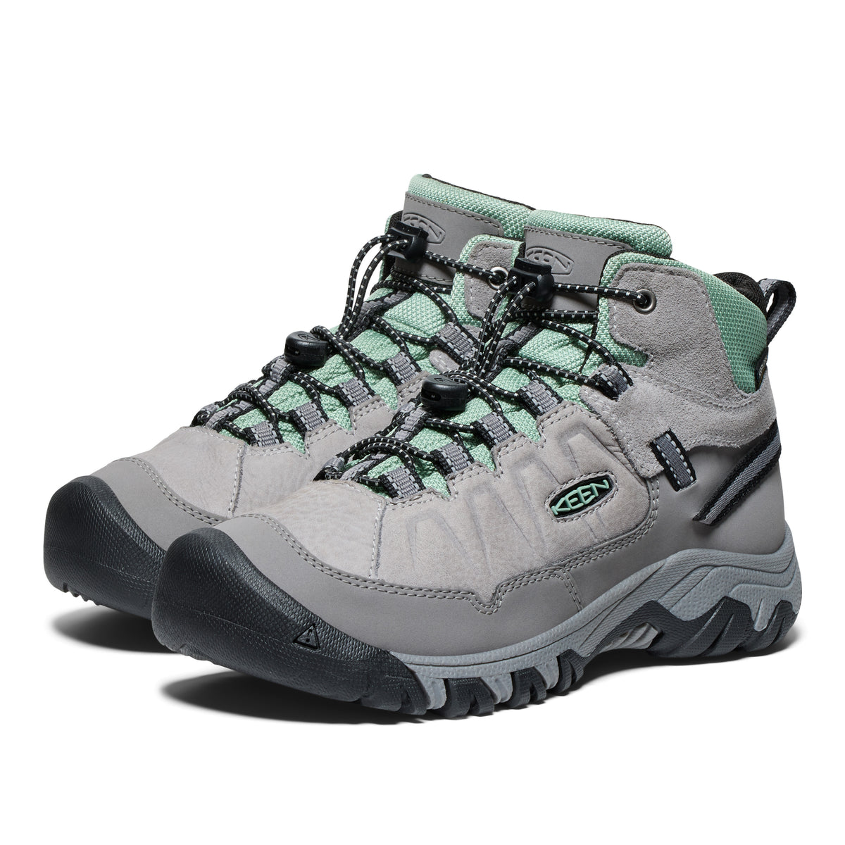 Big Kid's Targhee IV  Waterproof Alloy Granite Green