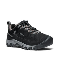 Big Kid's Targhee IV Low Waterproof Black Steel Grey