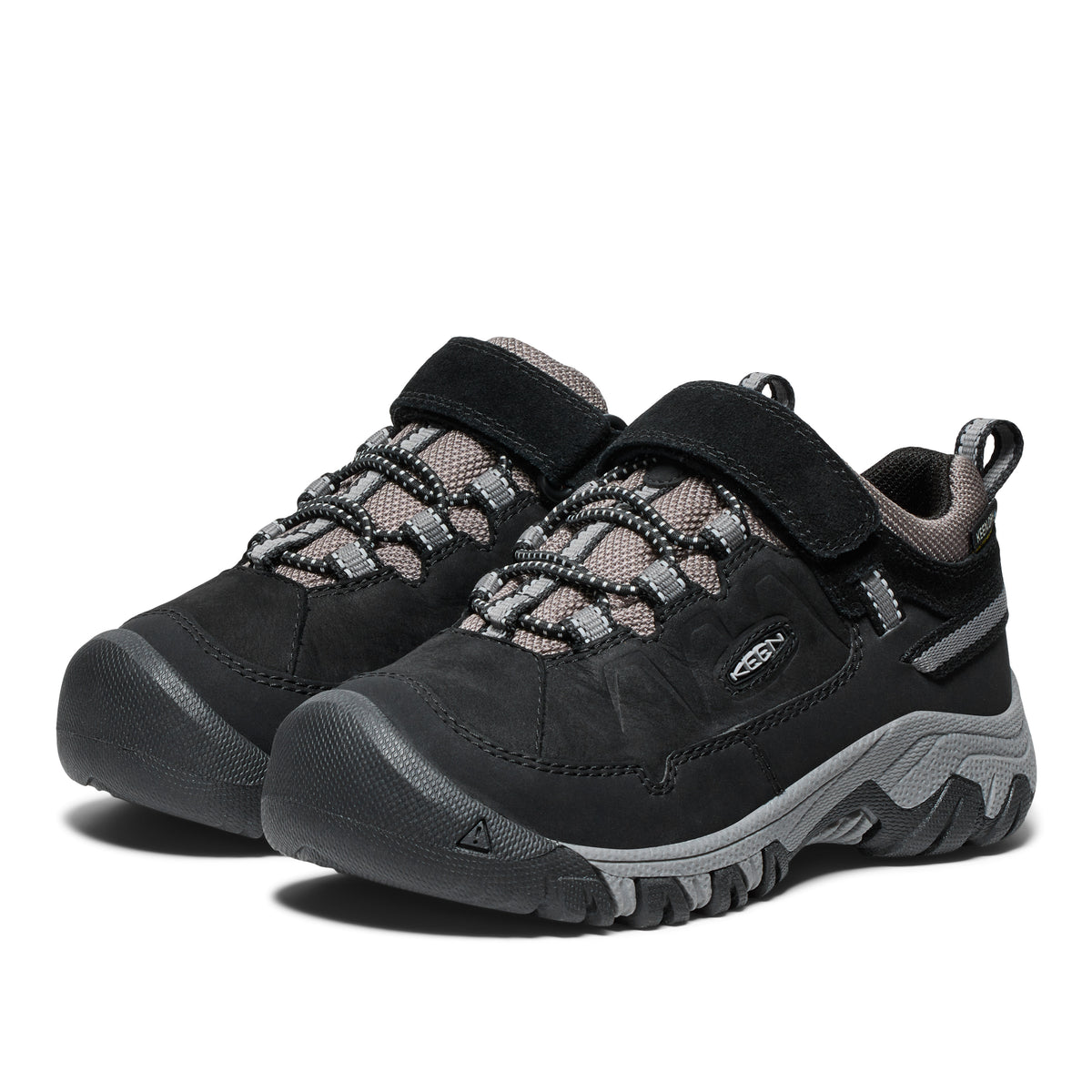 Little Kid's Targhee IV Low Waterproof Black Steel Grey
