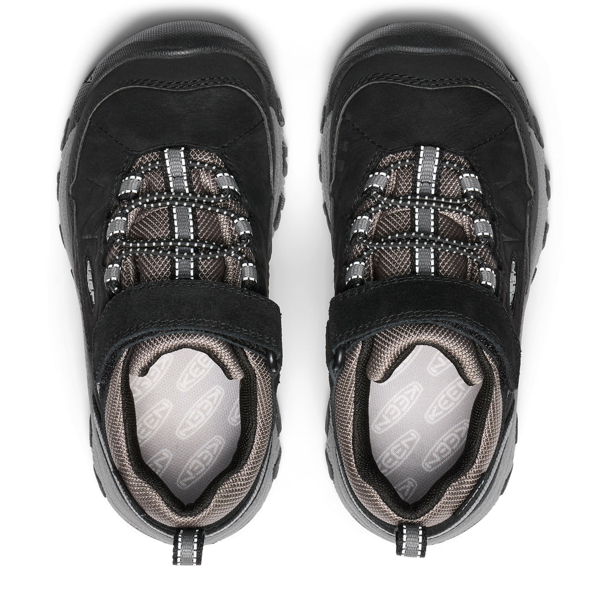 Little Kid's Targhee IV Low Waterproof Black Steel Grey