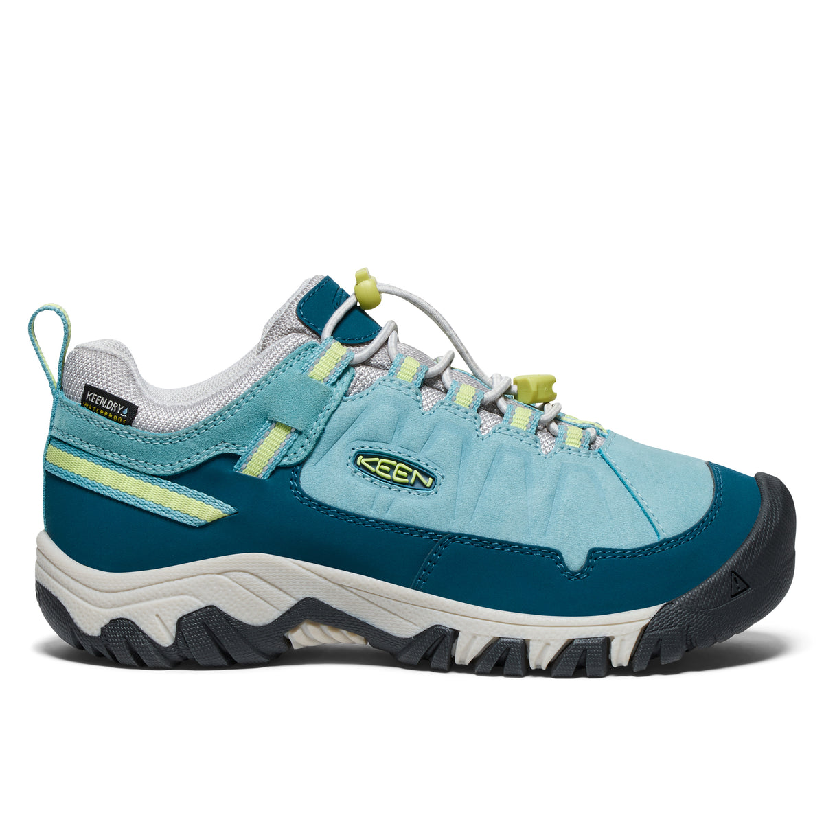 Big Kid's Targhee IV Low Waterproof Reef Waters Daiquiri Green