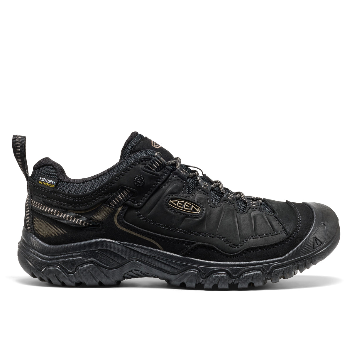 Men's Targhee IV Waterproof Hiking Shoe Triple Black