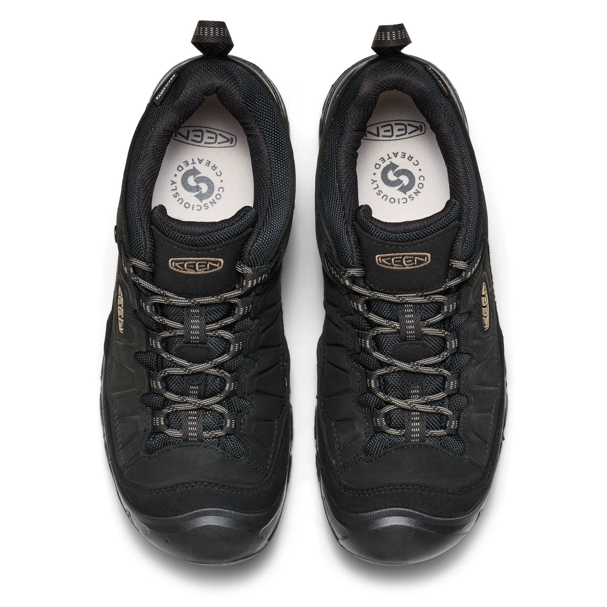 Men's Targhee IV Waterproof Hiking Shoe Triple Black