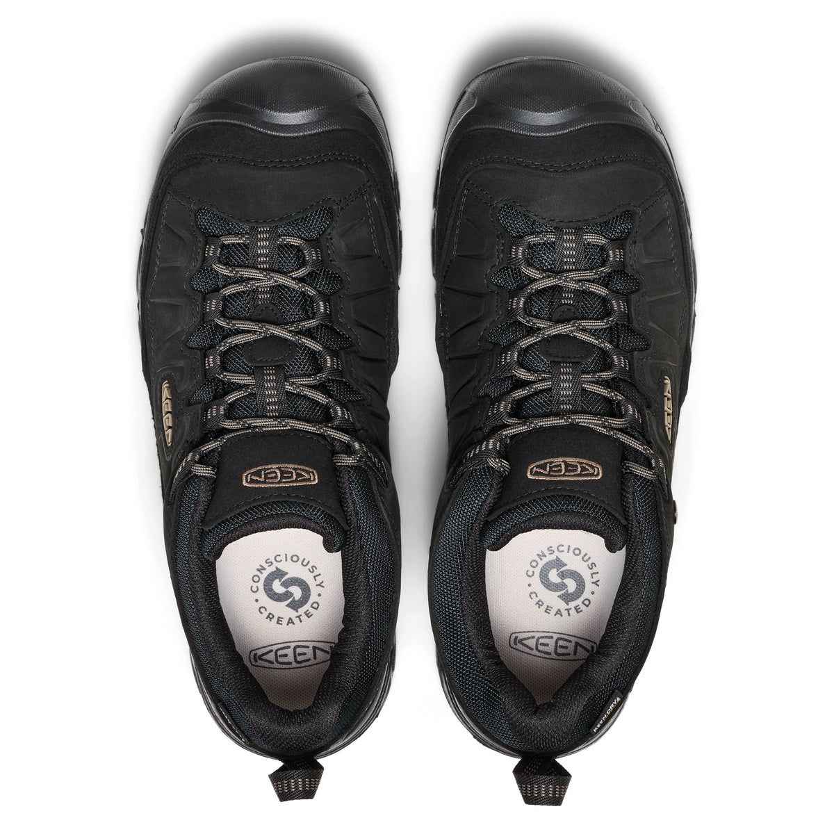 Men's Targhee IV Waterproof Hiking Shoe Triple Black