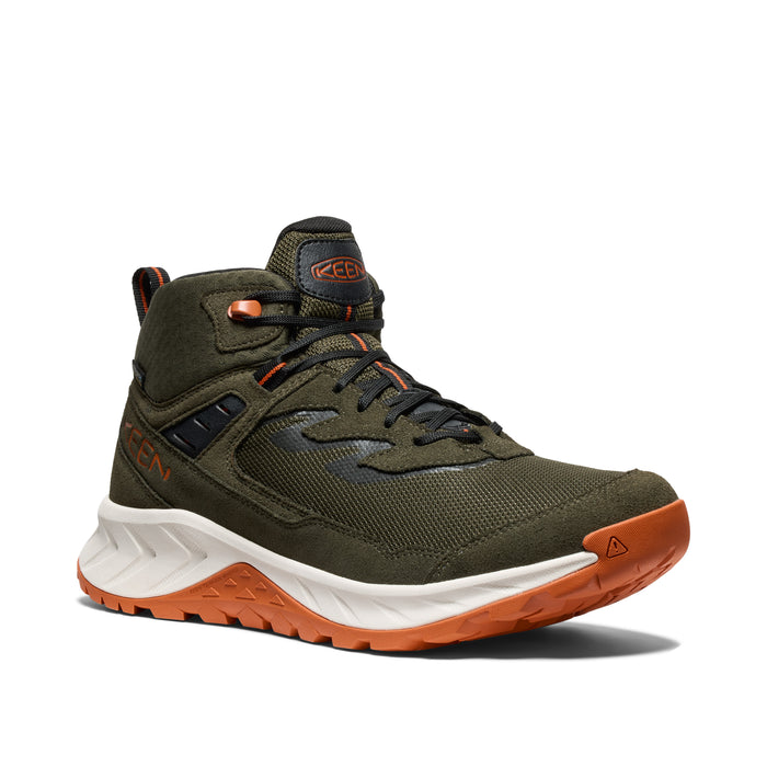 Men's Hightrail Waterproof Hiking Boot Forest Night Gold Flame