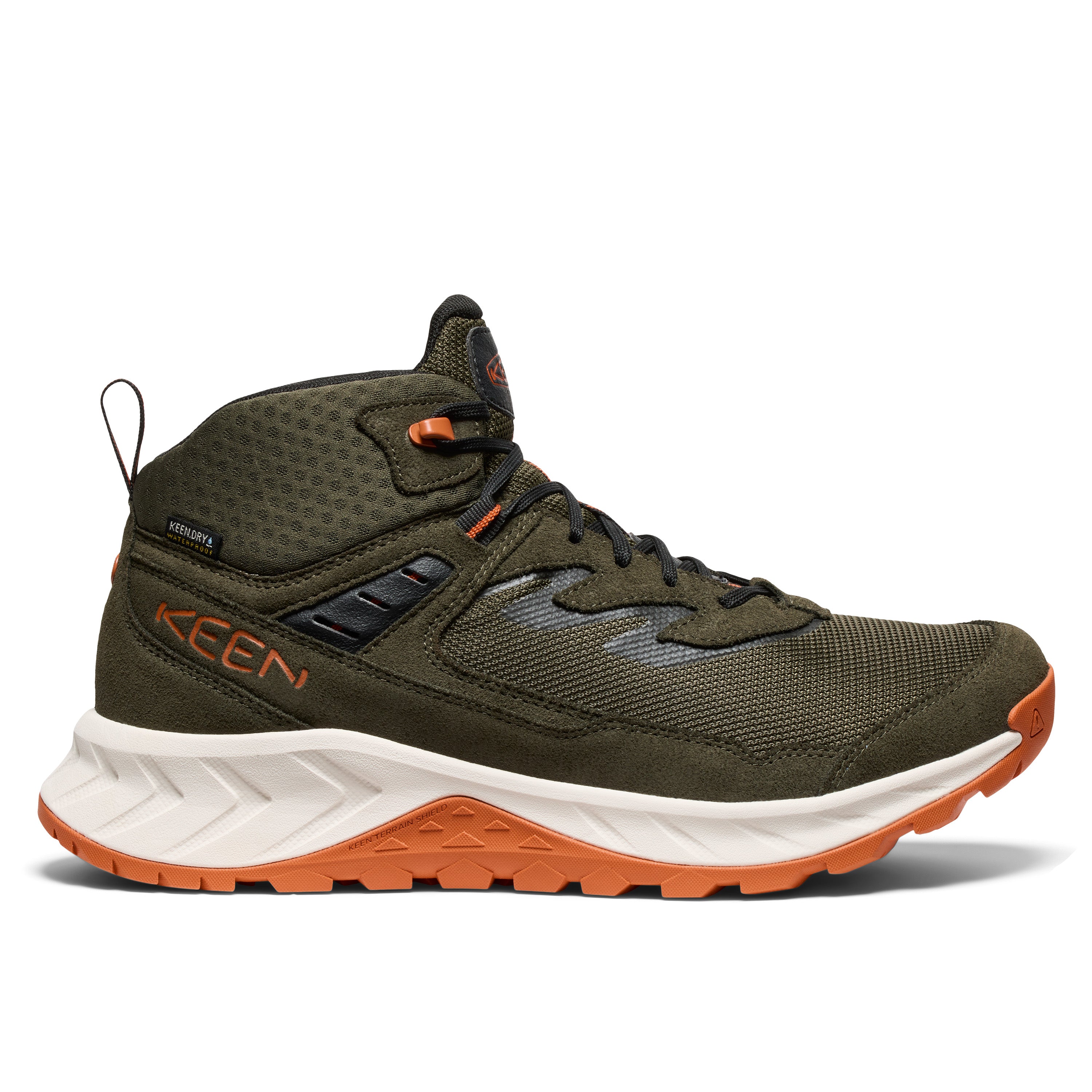 Men's Hightrail Waterproof Forest Night Gold Flame – KEEN Footwear
