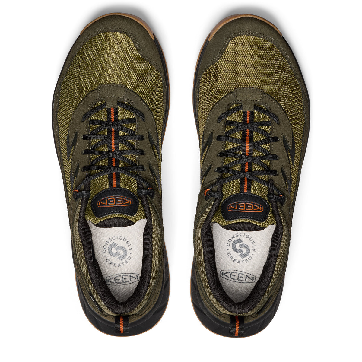 Men's Hightrail Waterproof Hiking Shoe Winter Moss Gold Flame