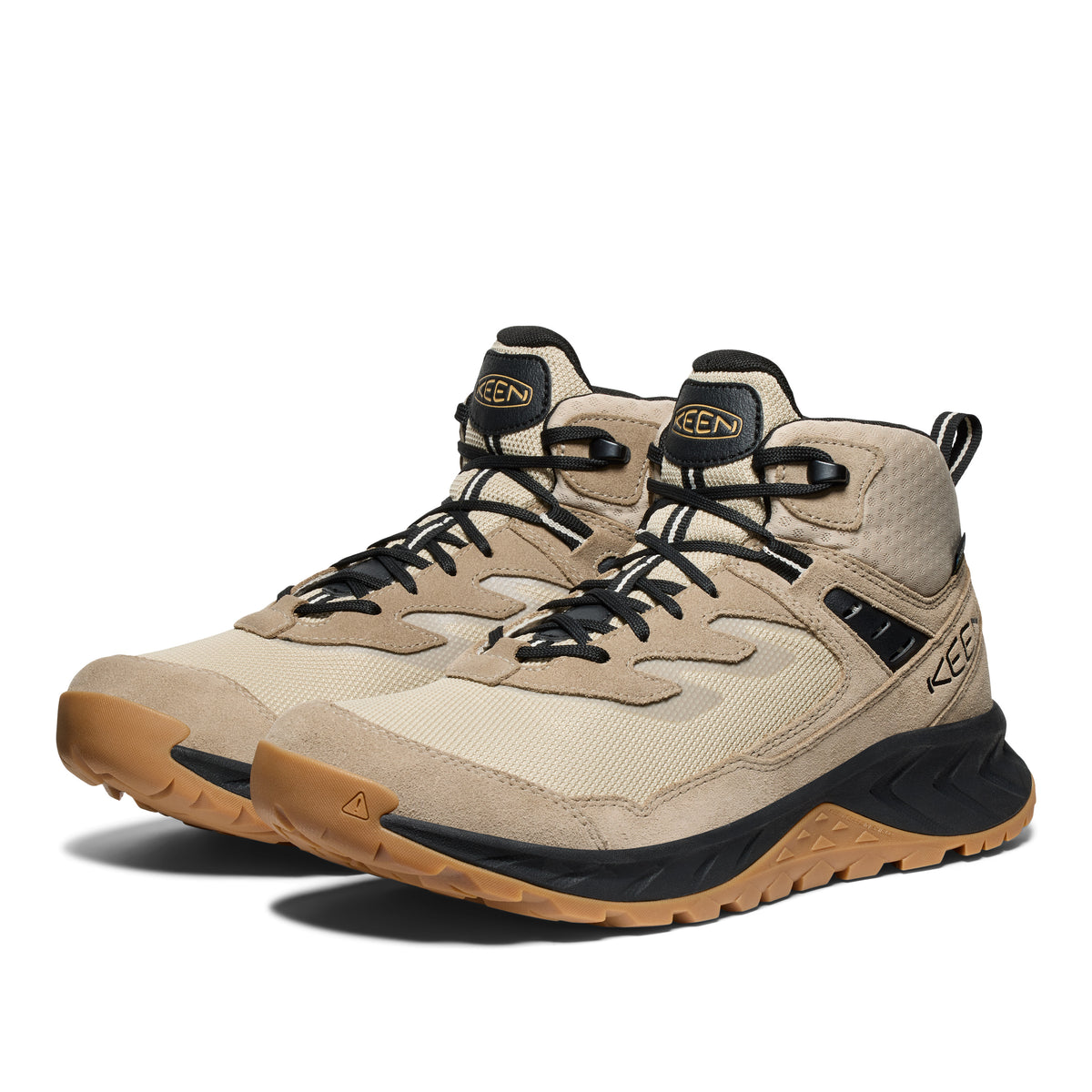 Men's Hightrail  Waterproof Wide Hiking Boot Brindle Oak Buff