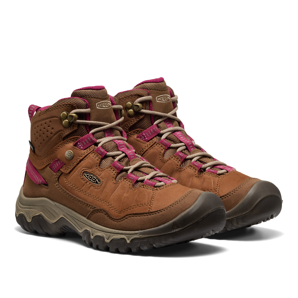 Women's Targhee IV Waterproof Hiking Boot Bison Beaujolais