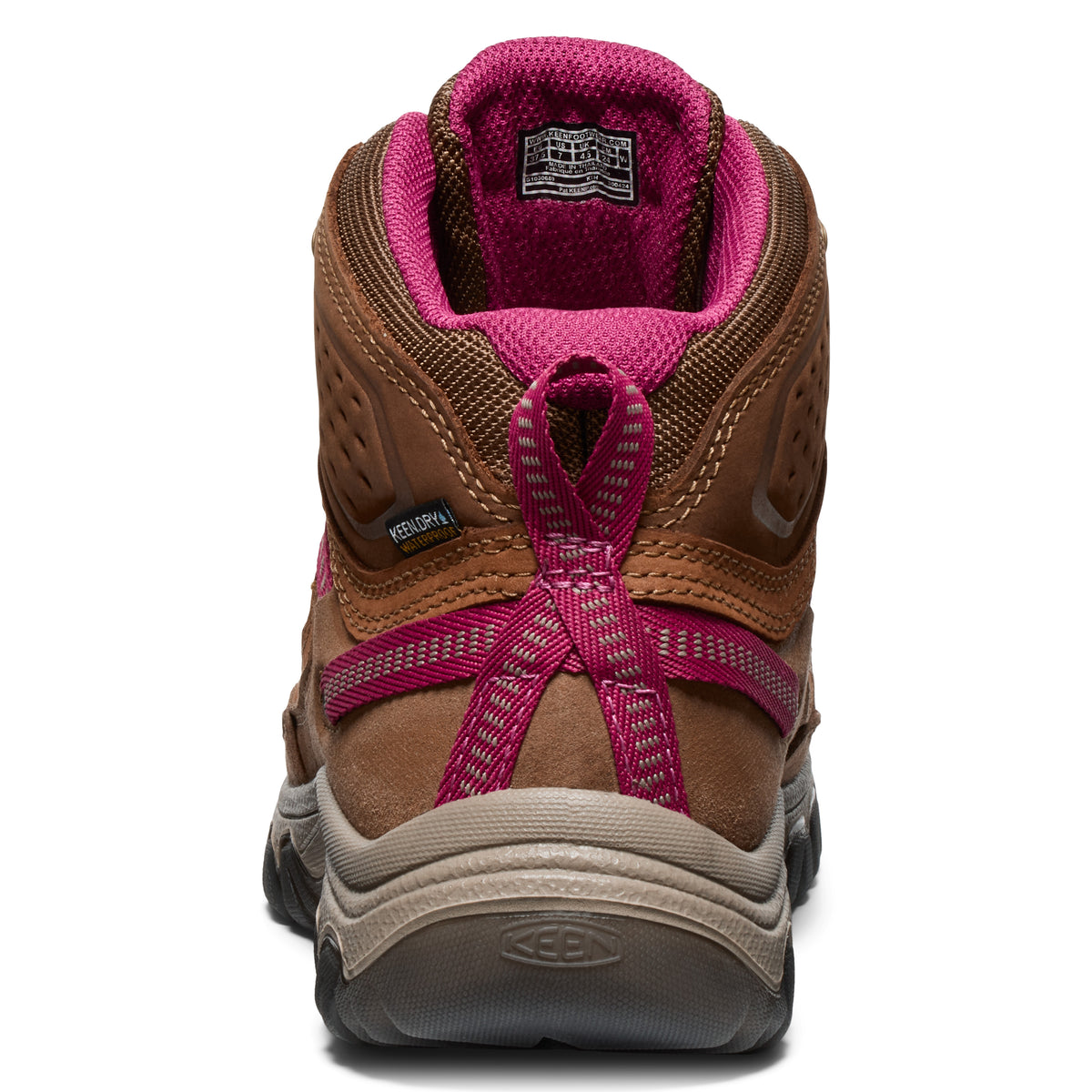 Women's Targhee IV Waterproof Hiking Boot Bison Beaujolais