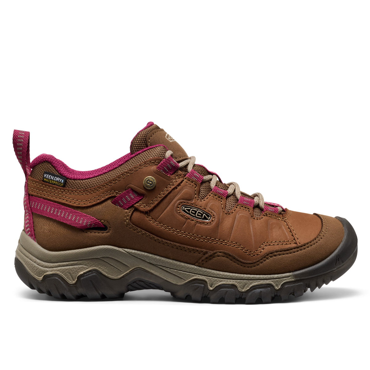 Women's Targhee IV Waterproof Hiking Shoe Bison Beaujolais