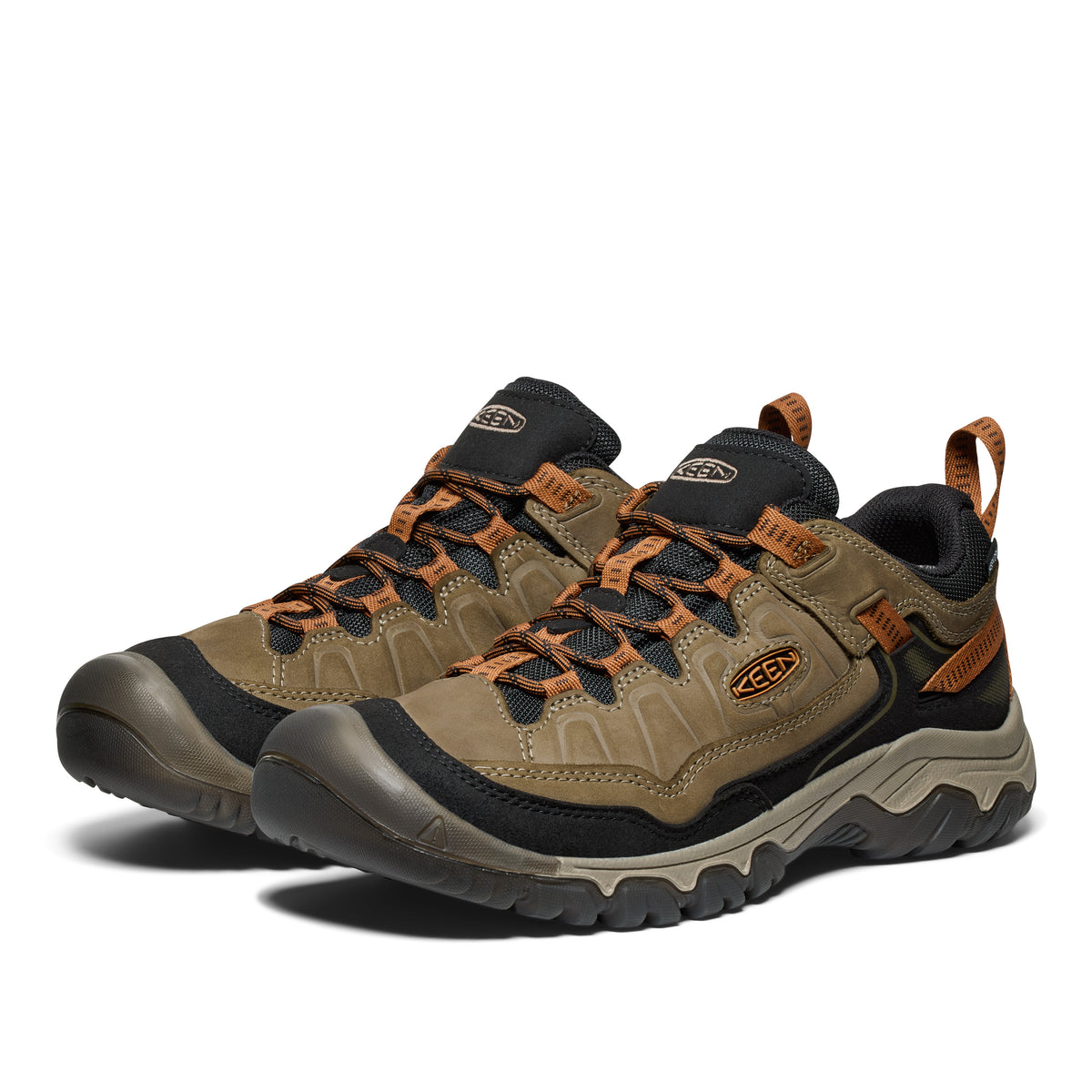 Men's Targhee IV Waterproof Hiking Shoe Sea Turtle Roasted Pecan