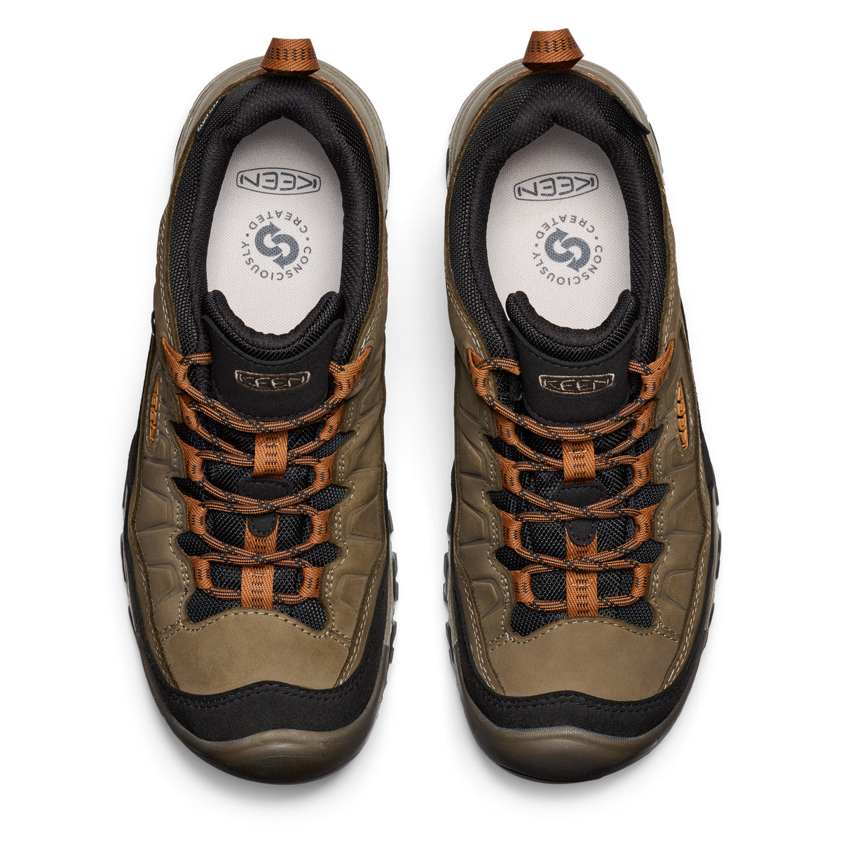 Men's Targhee IV Waterproof Hiking Shoe Sea Turtle Roasted Pecan