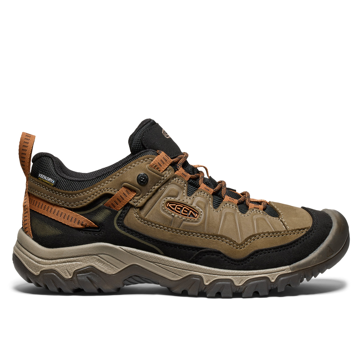 Men's Targhee IV Waterproof Wide Hiking Shoe Sea Turtle Roasted Pecan