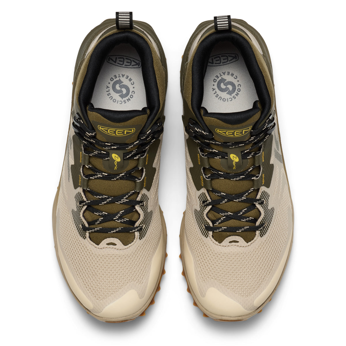 Men's Zionic NXT Waterproof Hiking Boot Brindle Lemon Curry