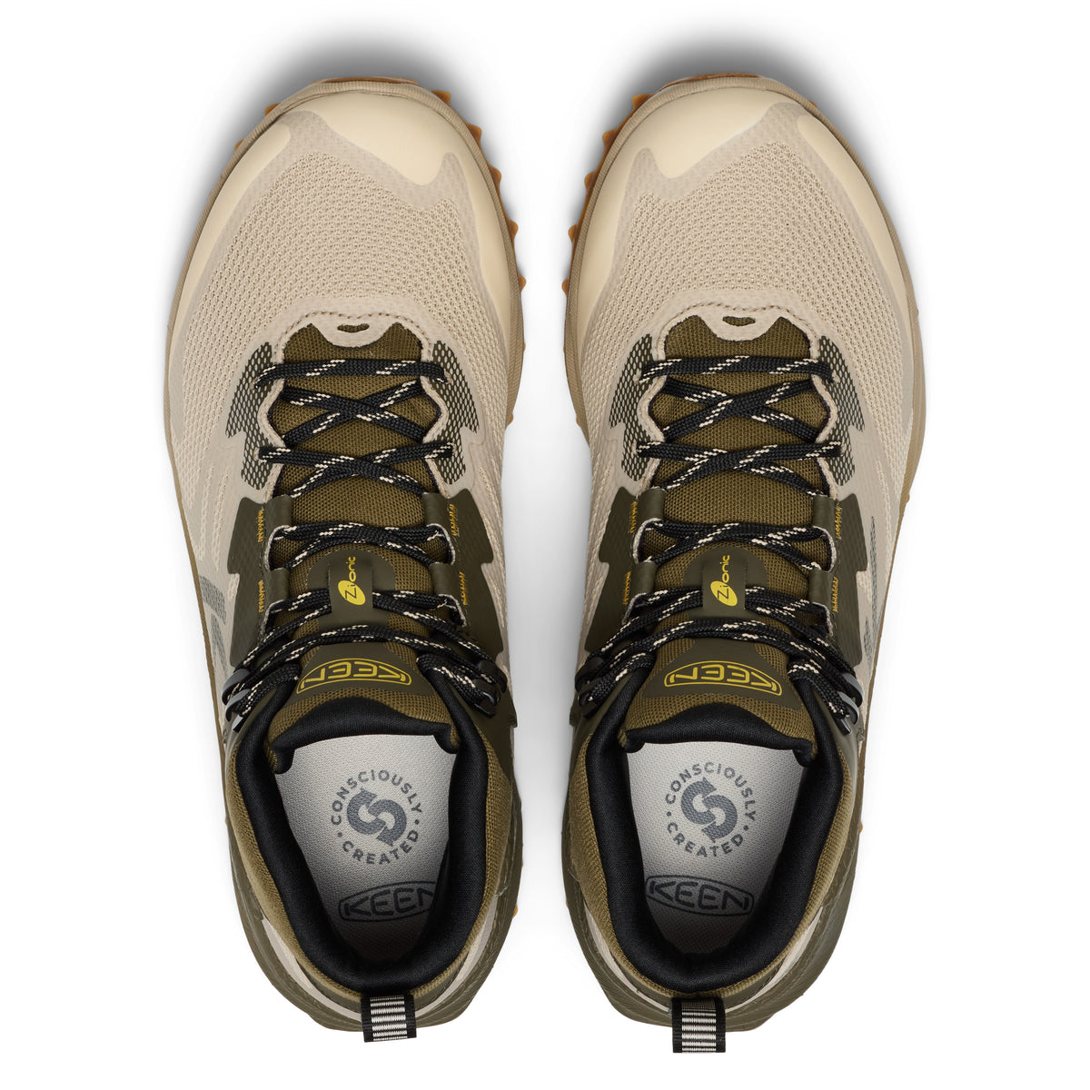 Men's Zionic NXT Waterproof Hiking Boot Brindle Lemon Curry